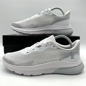 Under Armour HOVR Turbulence 2 Sneakers Womens 9.5 White Shoes 3026525-101
